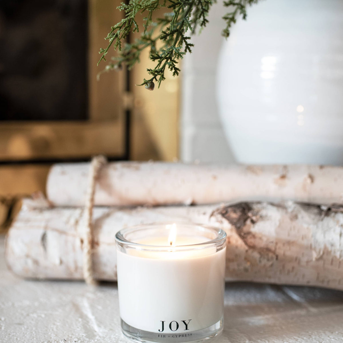 Joy | Fir + Cypress Coconut Wax Candle