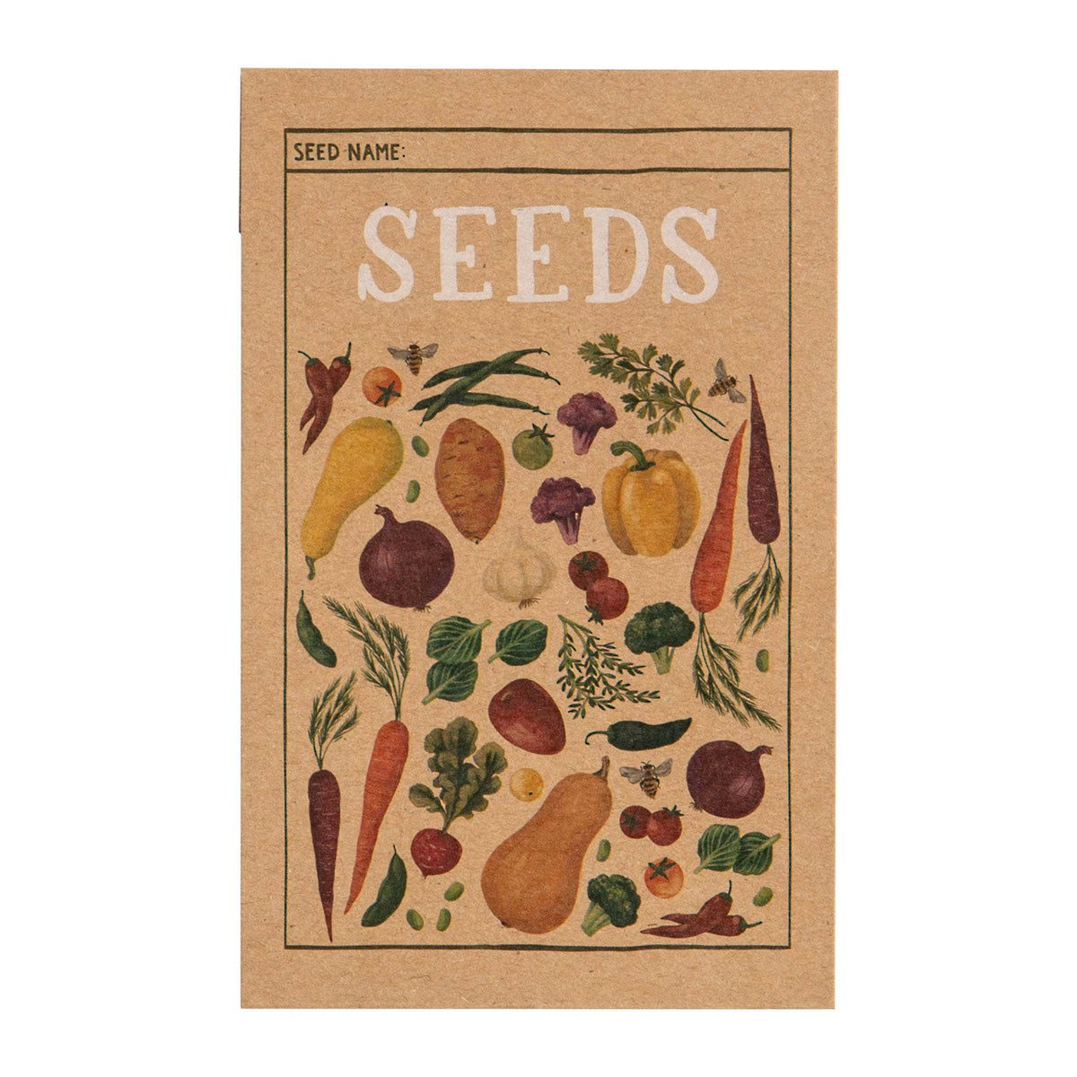 Wildflower Botanicals Tin Seed Storage Box