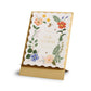 2025 Strawberry Fields Brass Easel Calendar