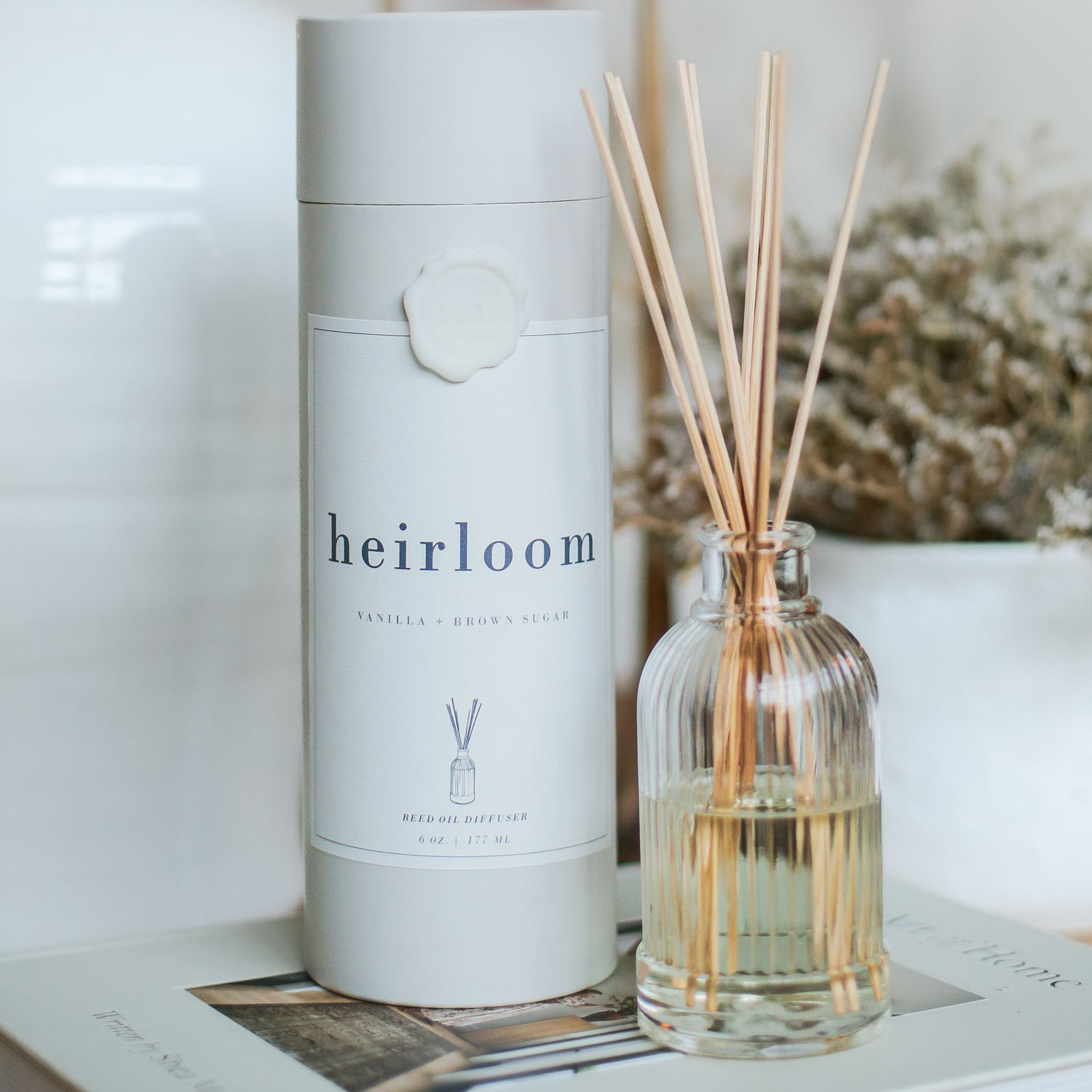 Heirloom | Vanilla + Brown Sugar Reed Diffuser