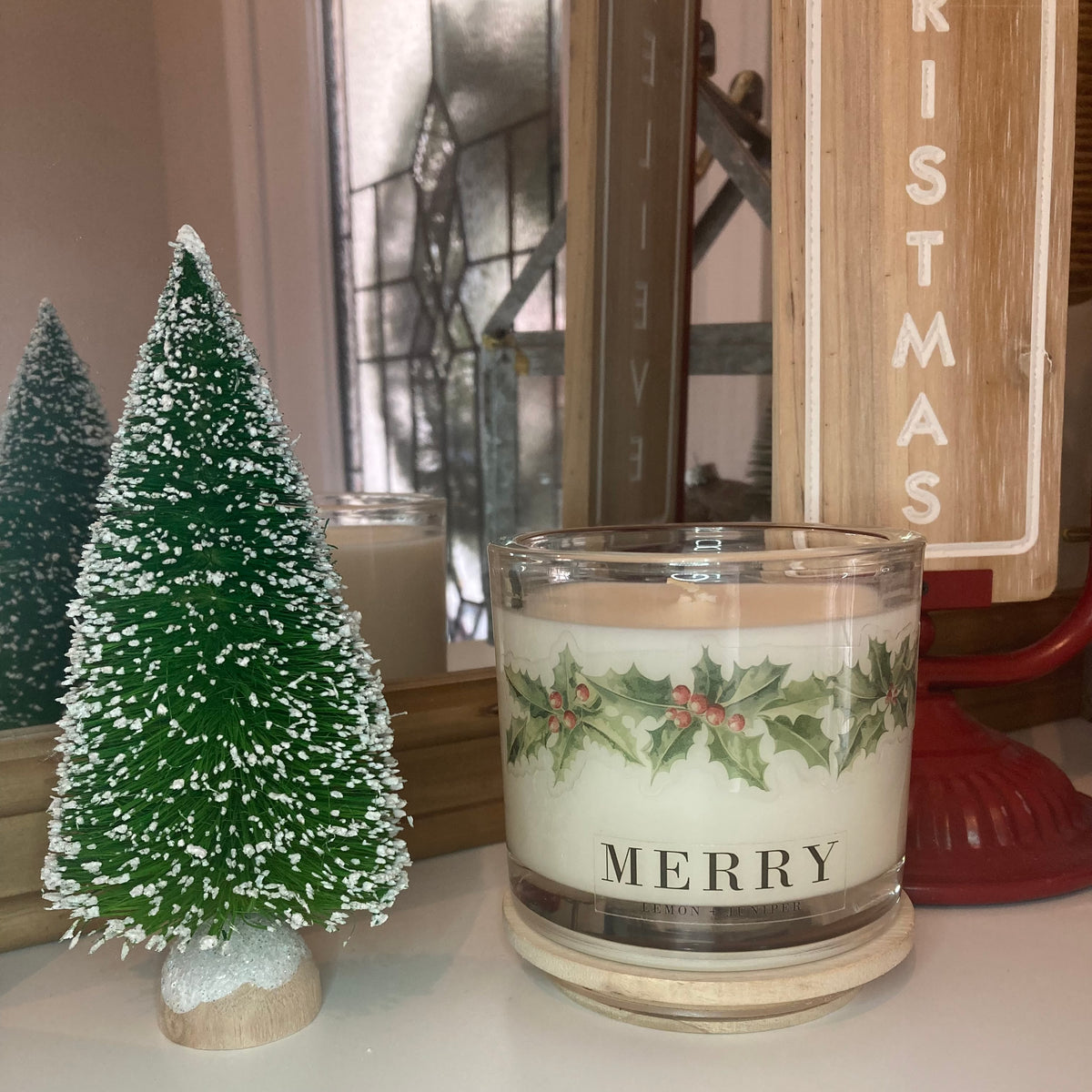 Merry | Lemon + Juniper Coconut Wax Candle
