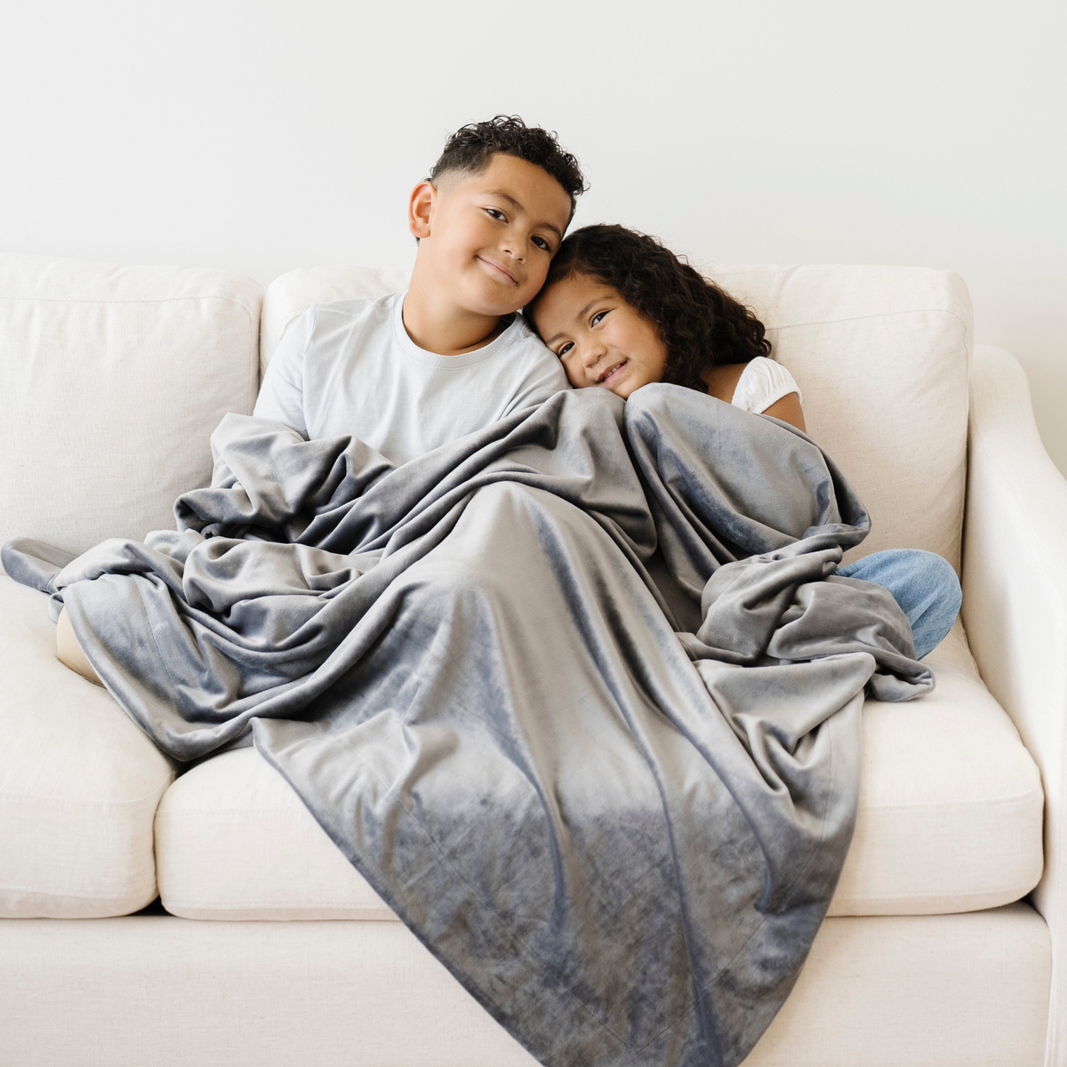 Minky Stretch Throw Blanket