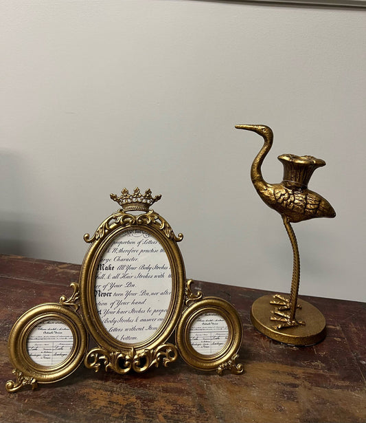 Vintage Crown Picture Frame