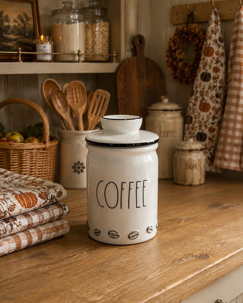 Ceramic Coffee Canister