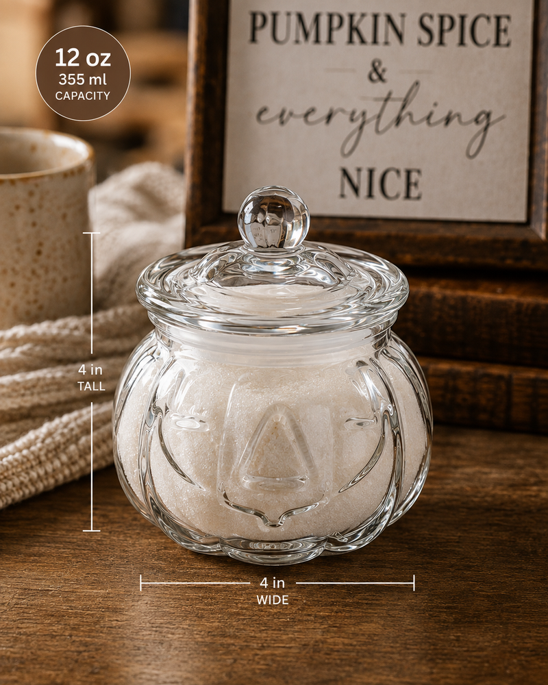 Pumpkin Jar | Glass