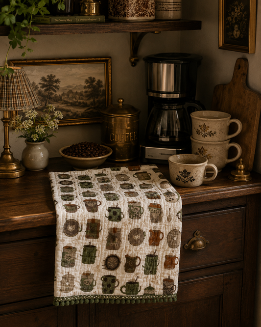 Coffee Bar Tea Towel