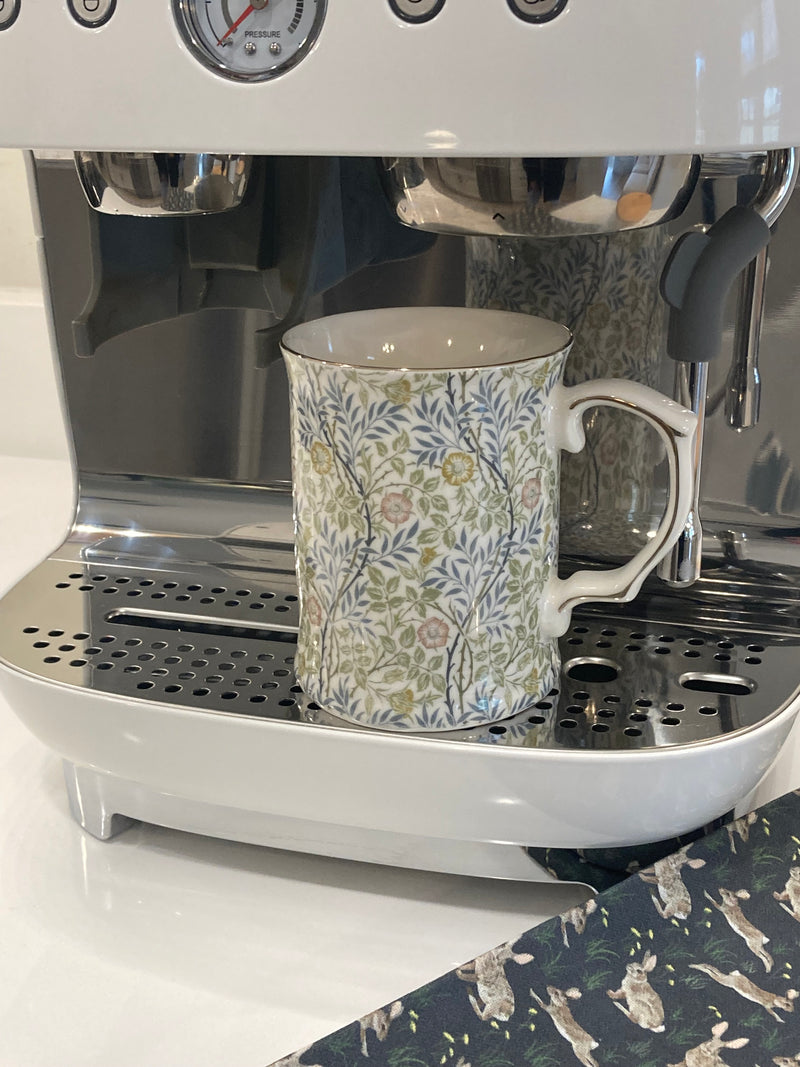 Floral Vine Cottage Farmhouse Mug