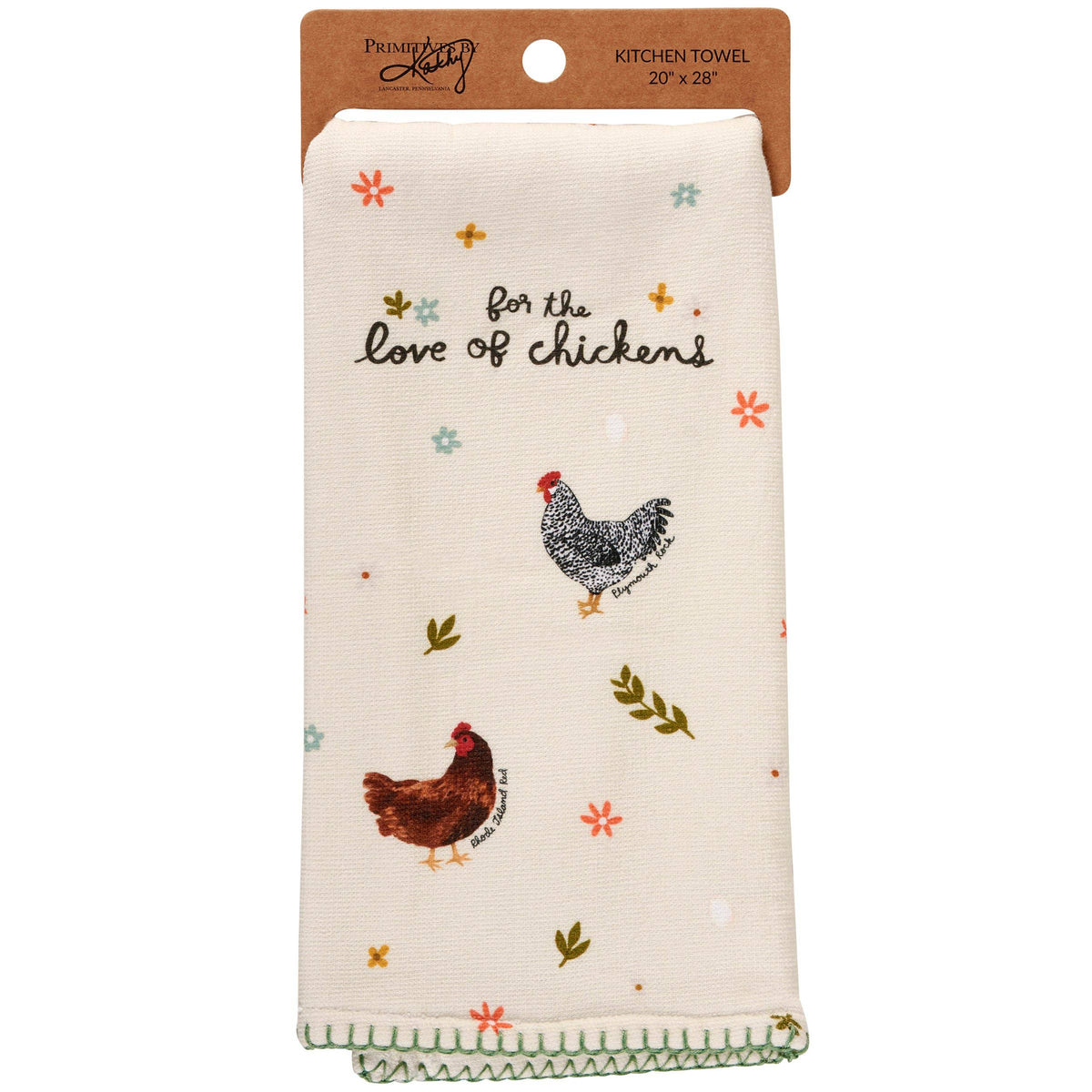 Love Of Chickens Kitchen Towel