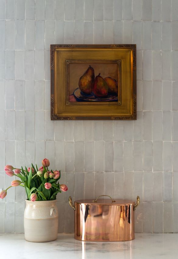 Copper Bread Box with Brass Handles