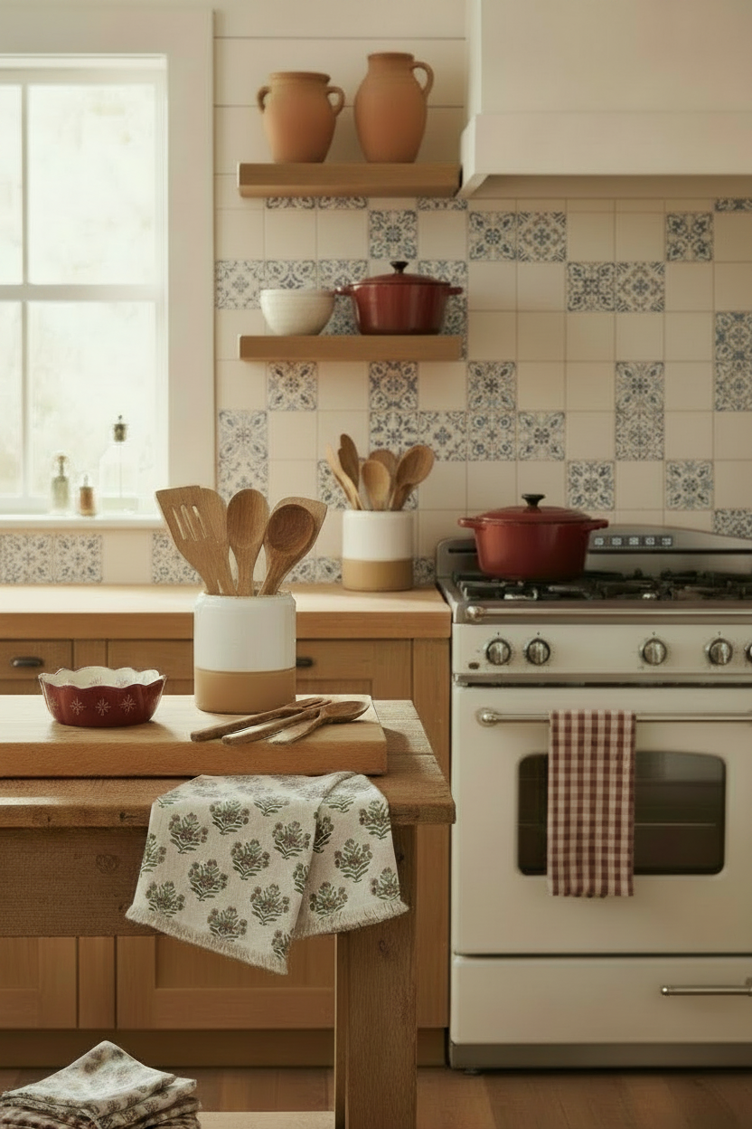 Vintage Farmhouse Kitchen Decor Set