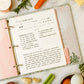 Petite Recipe Page Set