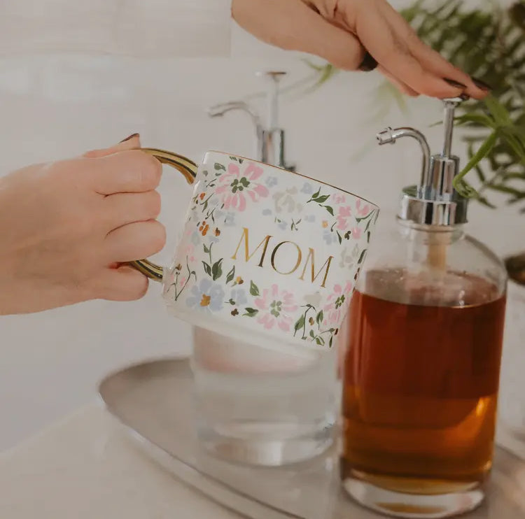 Floral Mom Coffee Mug