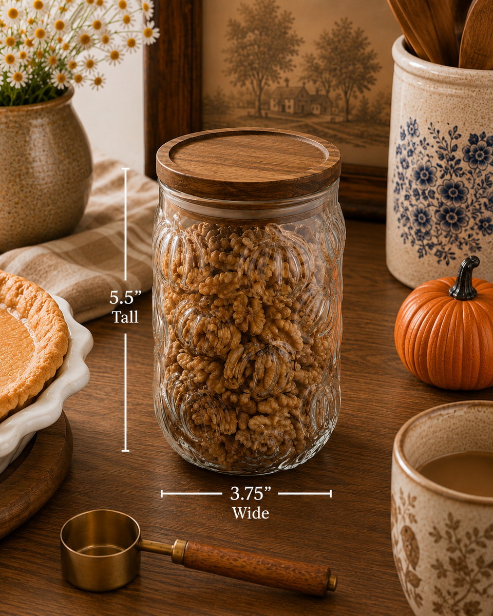 Pumpkin Canister | Glass
