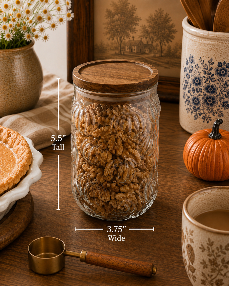Pumpkin Canister | Glass