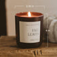 Fall Leaves Matte Jar Candle - 15 oz
