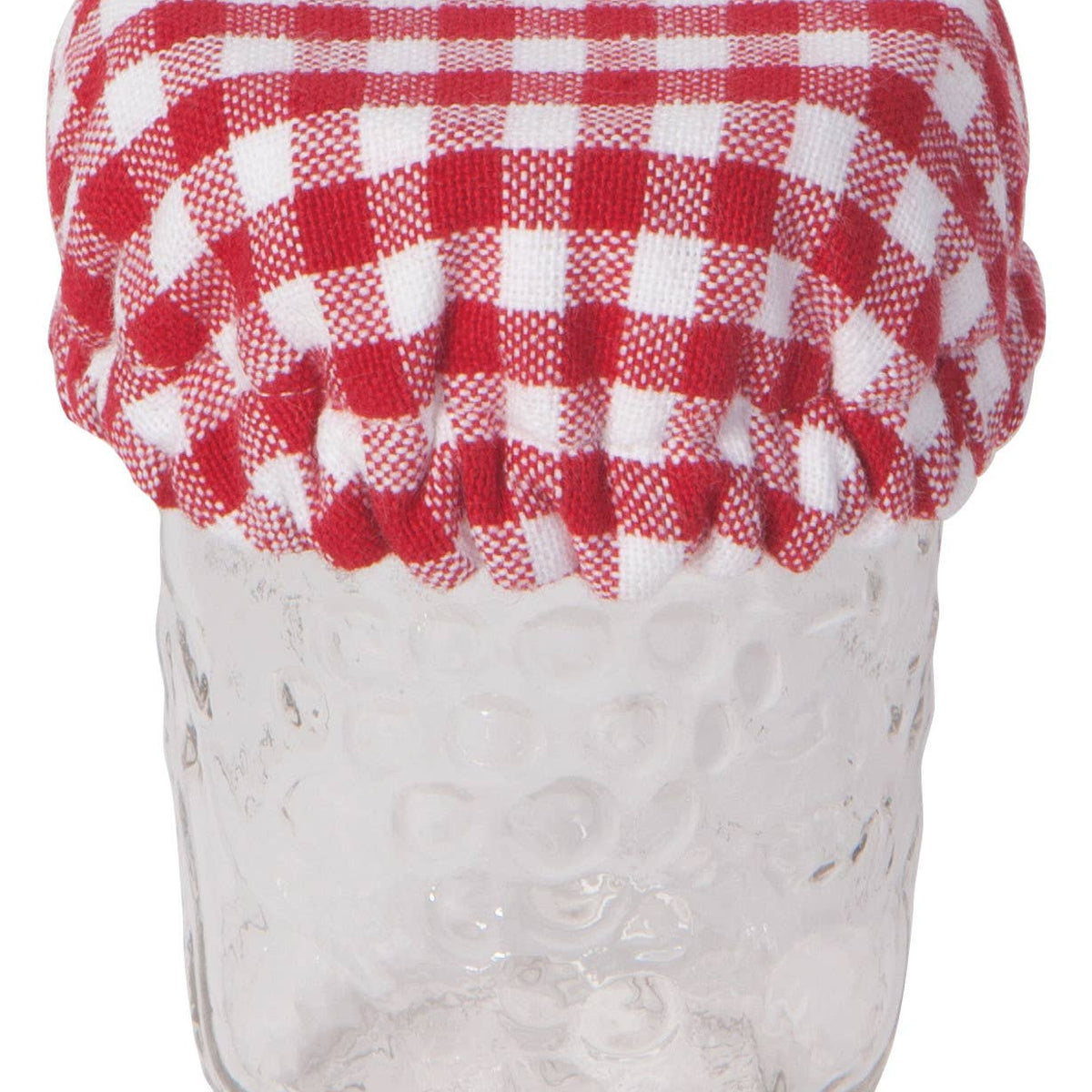 Red Gingham Mini Bowl Covers | Set of 3