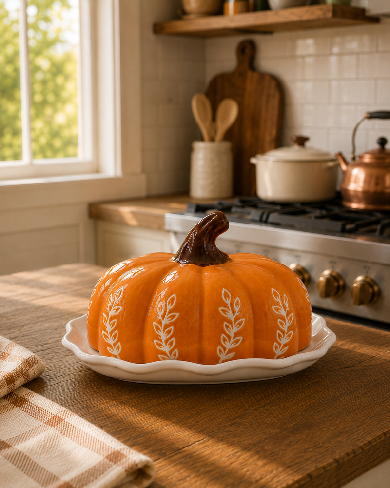 Pumpkin Butter Dish