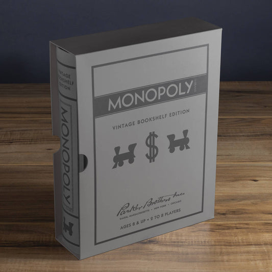 Monopoly | Vintage Bookshelf Edition