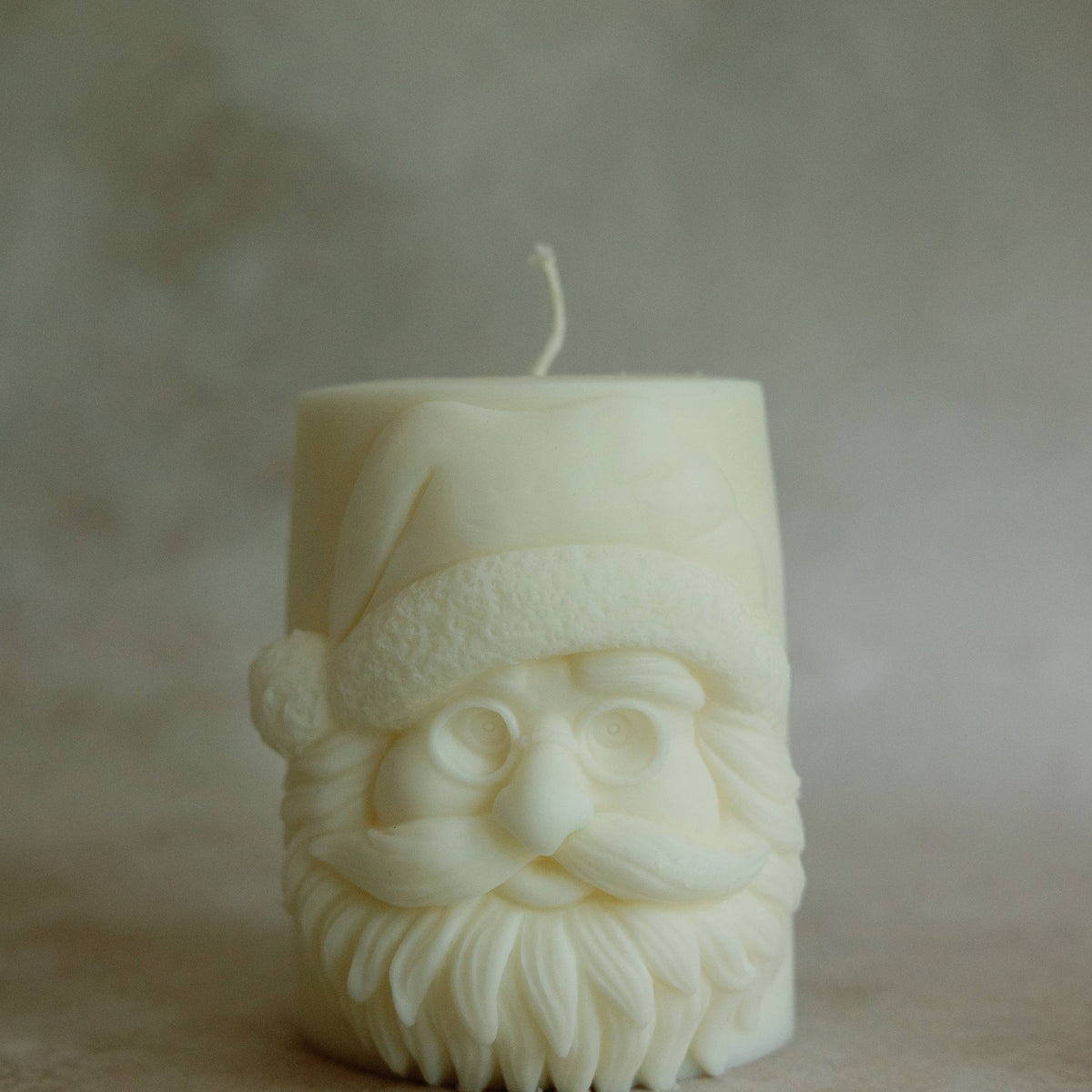 Santa Pillar Candle