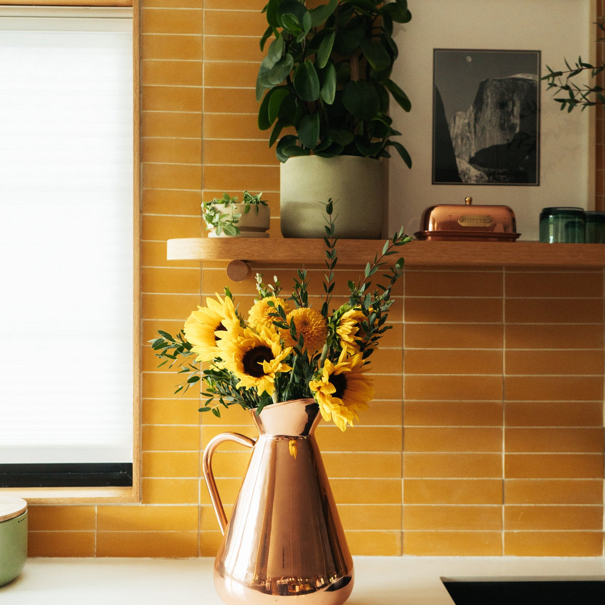 Large Copper Heirloom Vase
