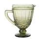 Vintage Glass Pitcher - Green