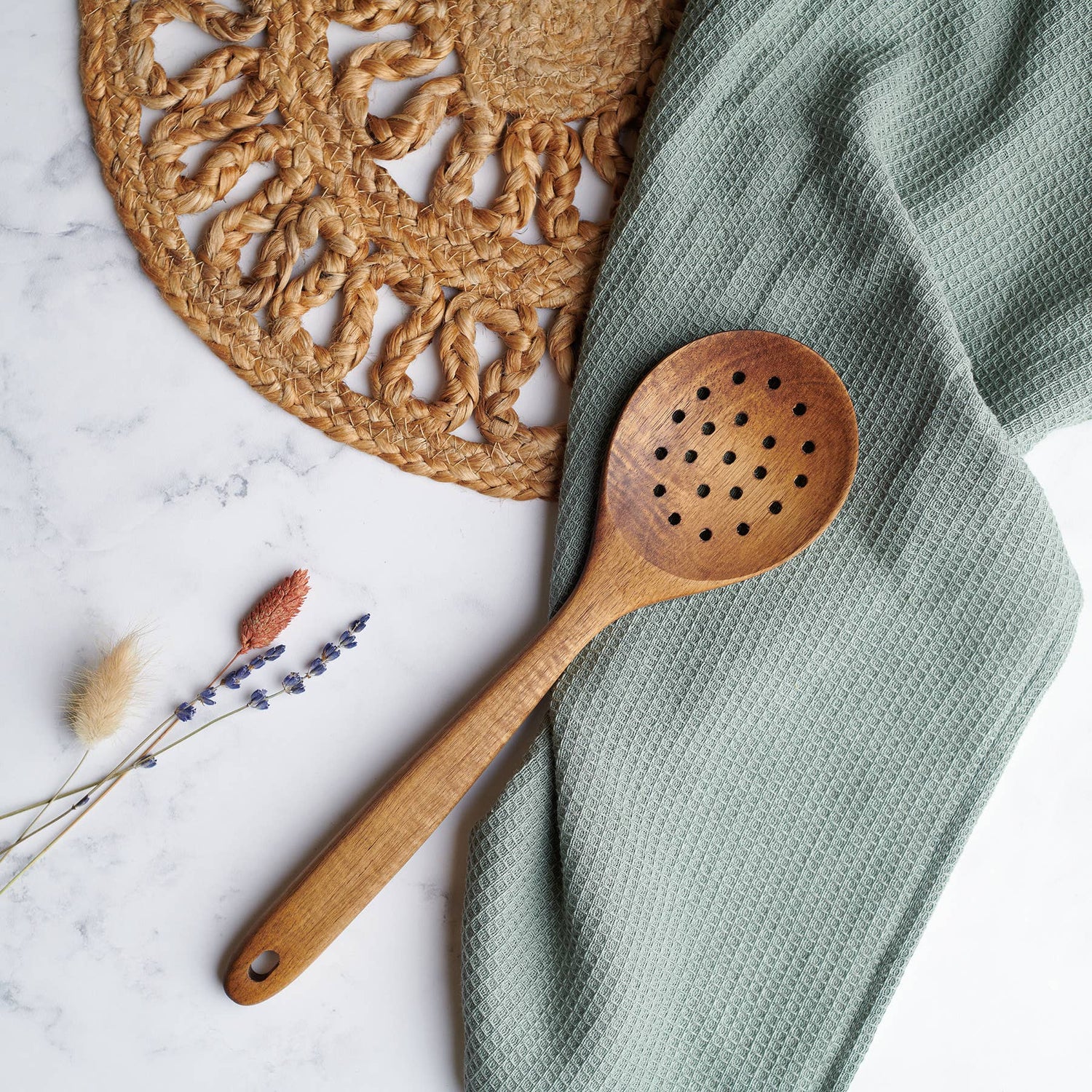 Simple Farm Large Strainer Spoon