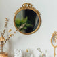 Vintage Round Brass Mirror