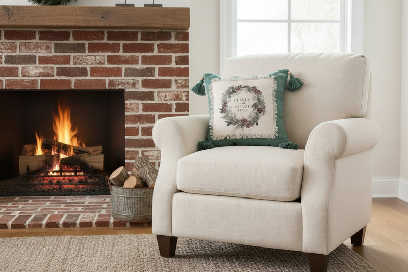 Heaven and Nature Sing Pillow