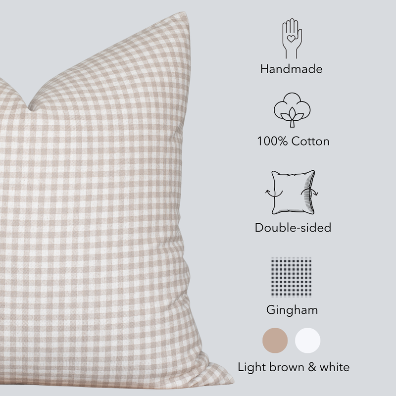 Catalina Gingham Pillow Cover