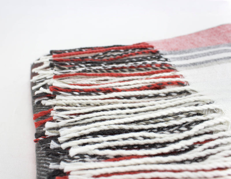 Classic Plaid Throw Blanket