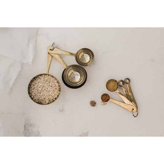 Gold Measuring Spoons | Set of 4