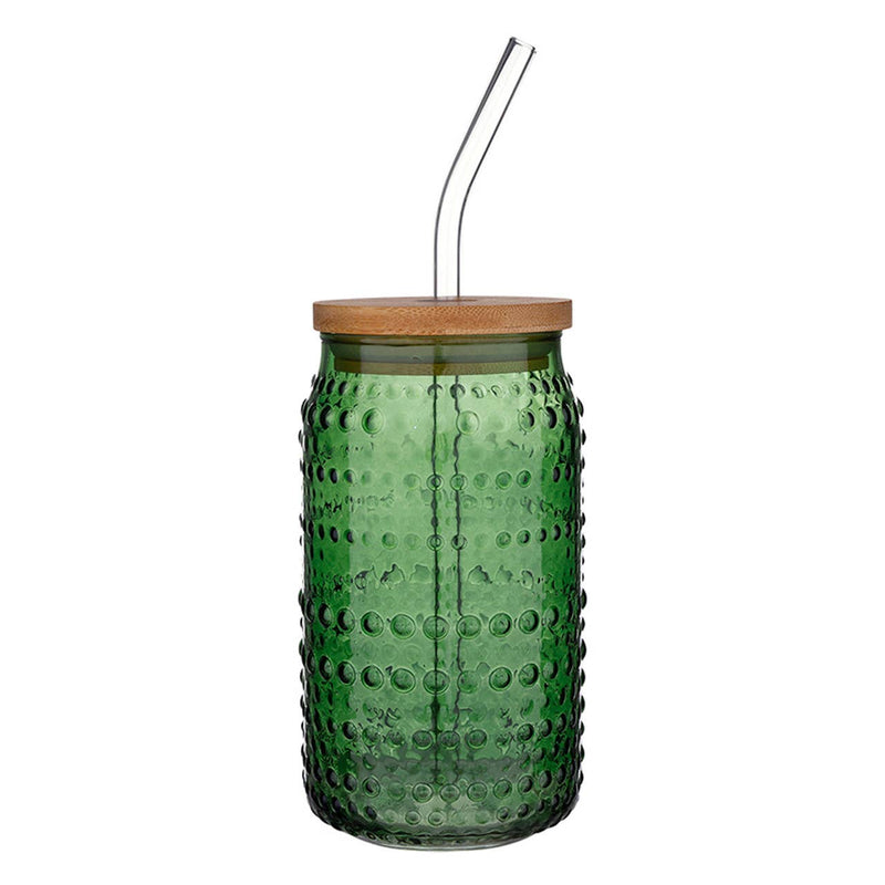 Pine Glass Hobnail Tumbler