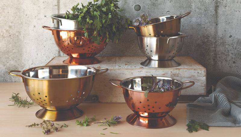 Stainless Steel Rose Gold Colander
