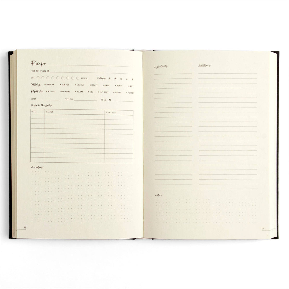 Brambles Heirloom Recipe Book