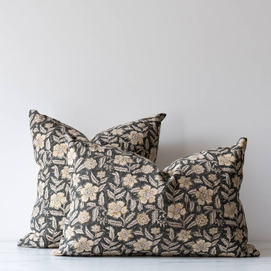cottage botanical throw pillow
