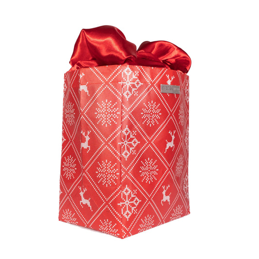 Large Reusable Gift Bag With Satin Bow