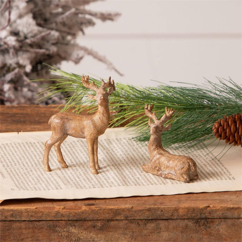 Miniature Deer Figurines