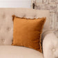 Rust Velvet Pillow