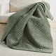 Velvet Stitch Quilted Throw Blanket