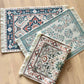 Antique Print Placemat - Navy