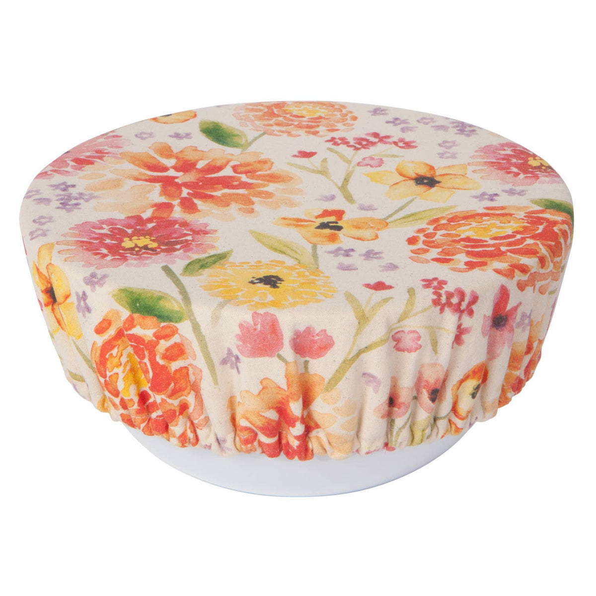 Cottage Floral Bowl Covers Set of 2