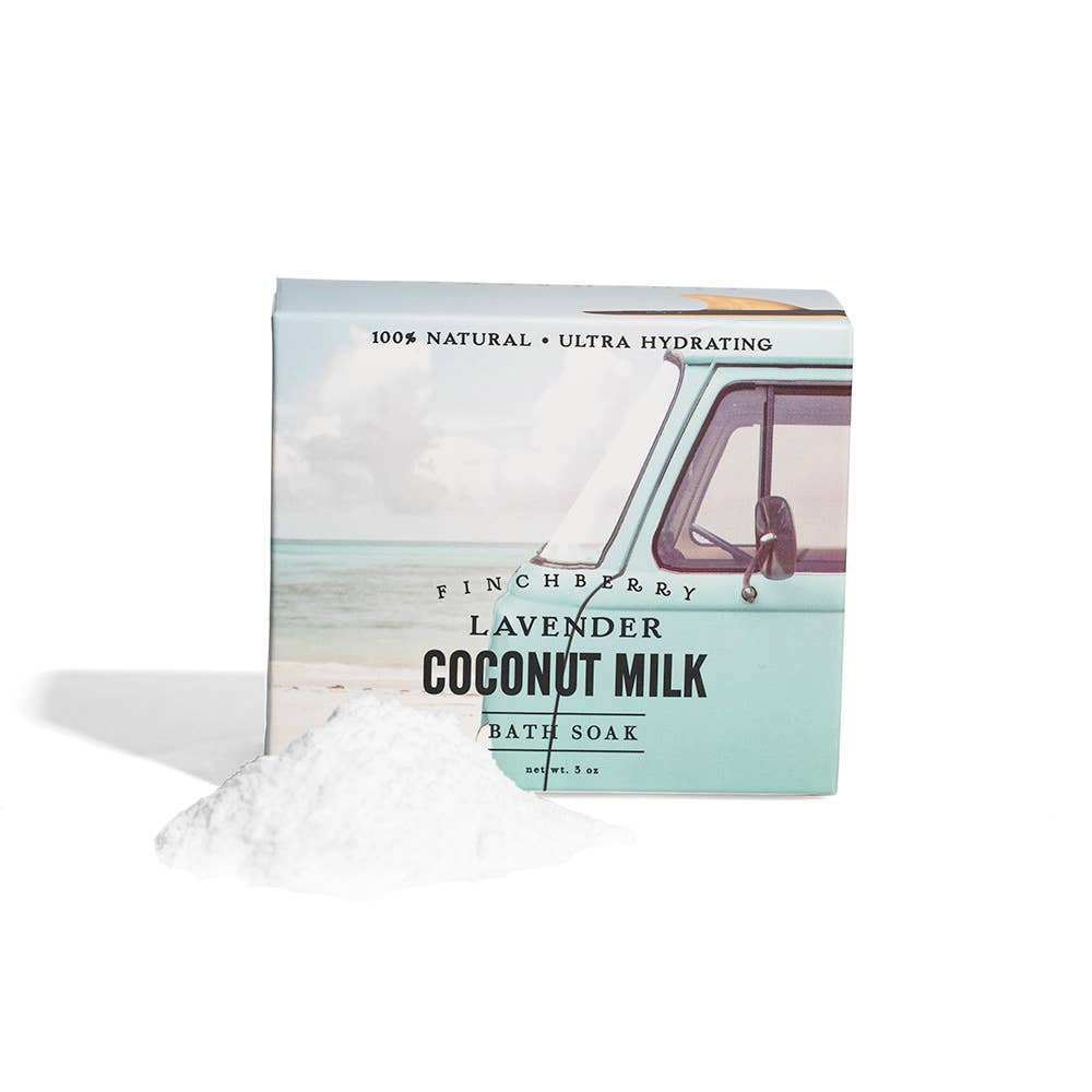 FinchBerry Lavender Coconut Milk Bath Soak