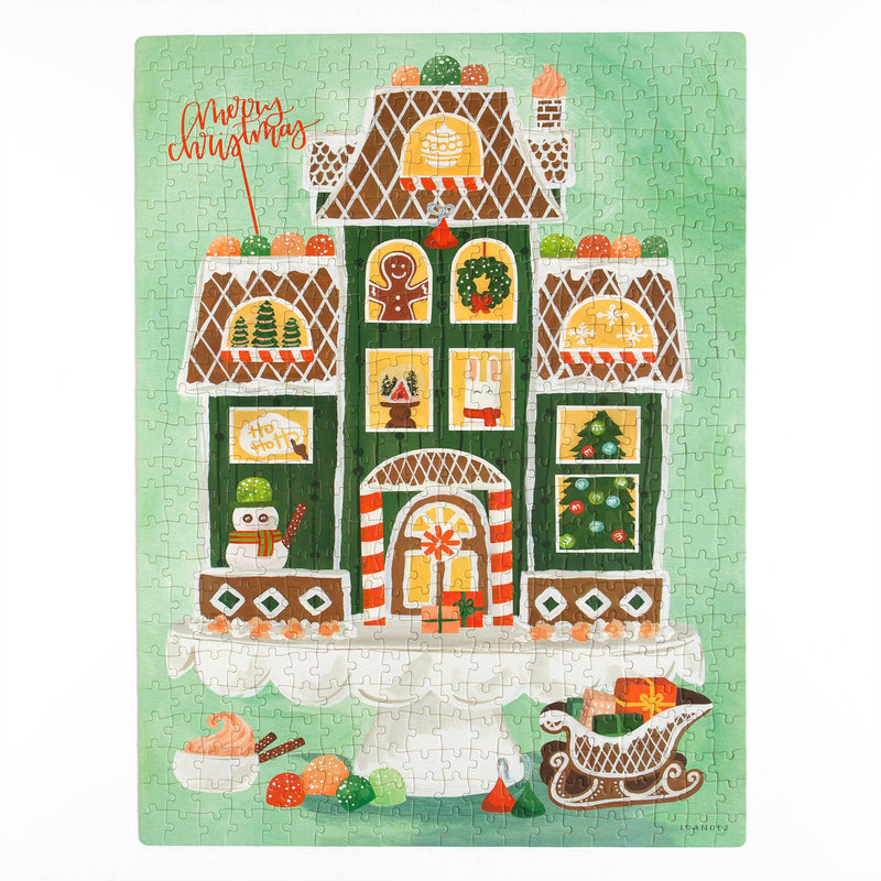 Gingerbread Christmas - 500 Piece Jigsaw Puzzle