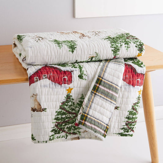 Tatum Pines Quilted Throw