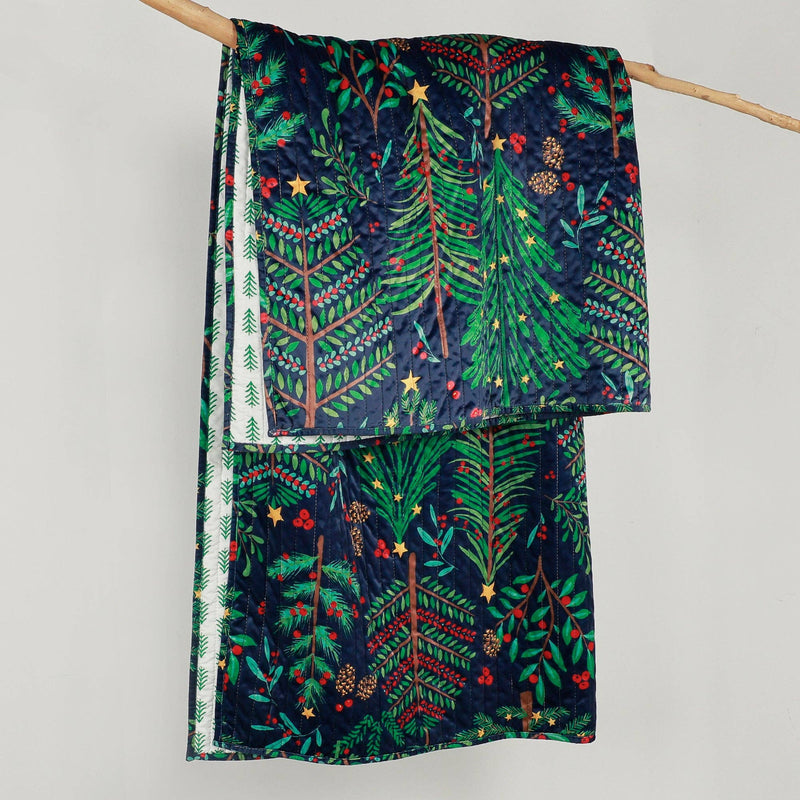 Woodsy Wonder Quilted Throw