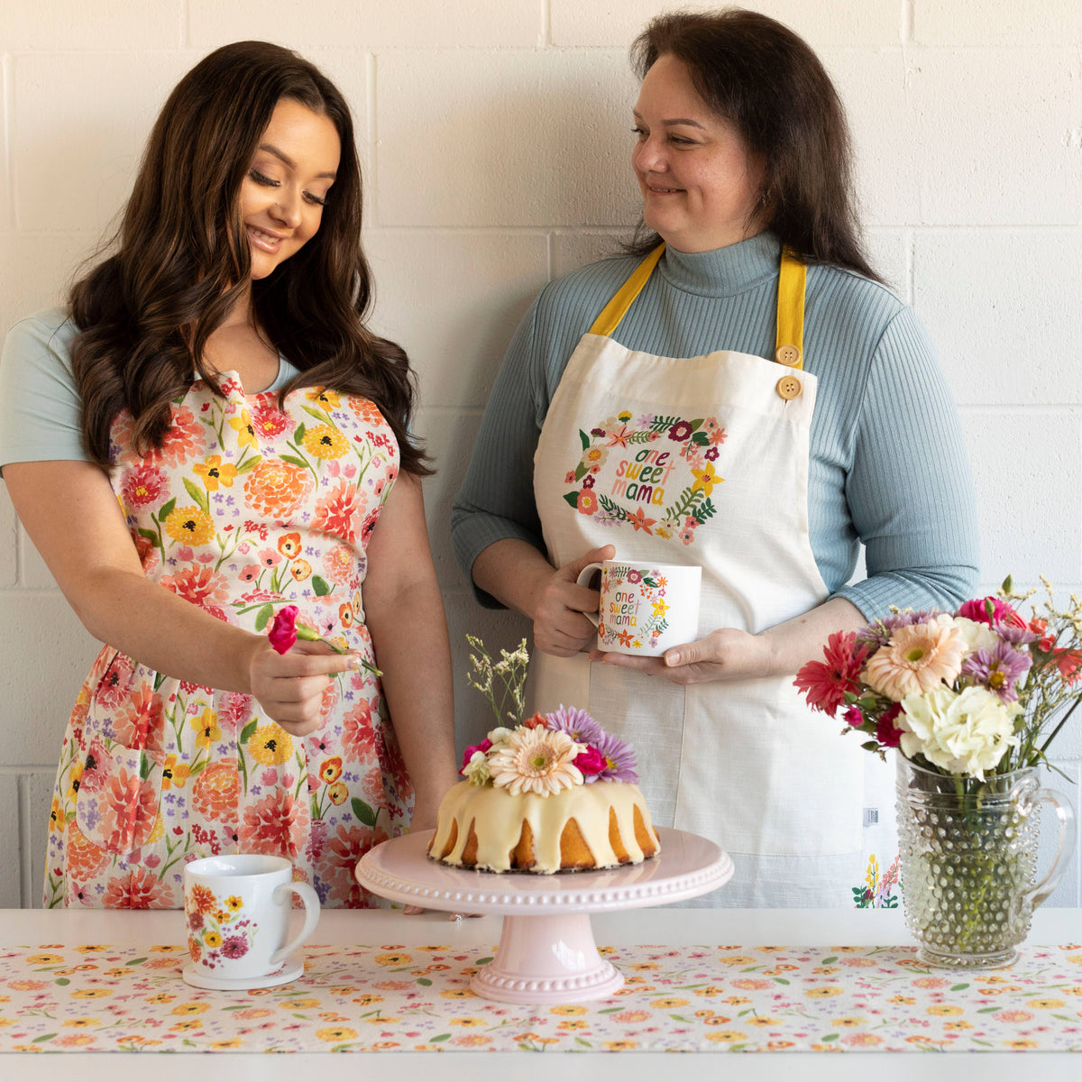 Cottage Floral Classic Apron