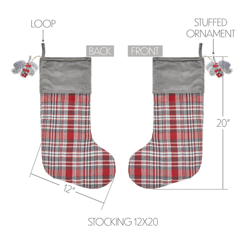 Gregor Plaid Stocking