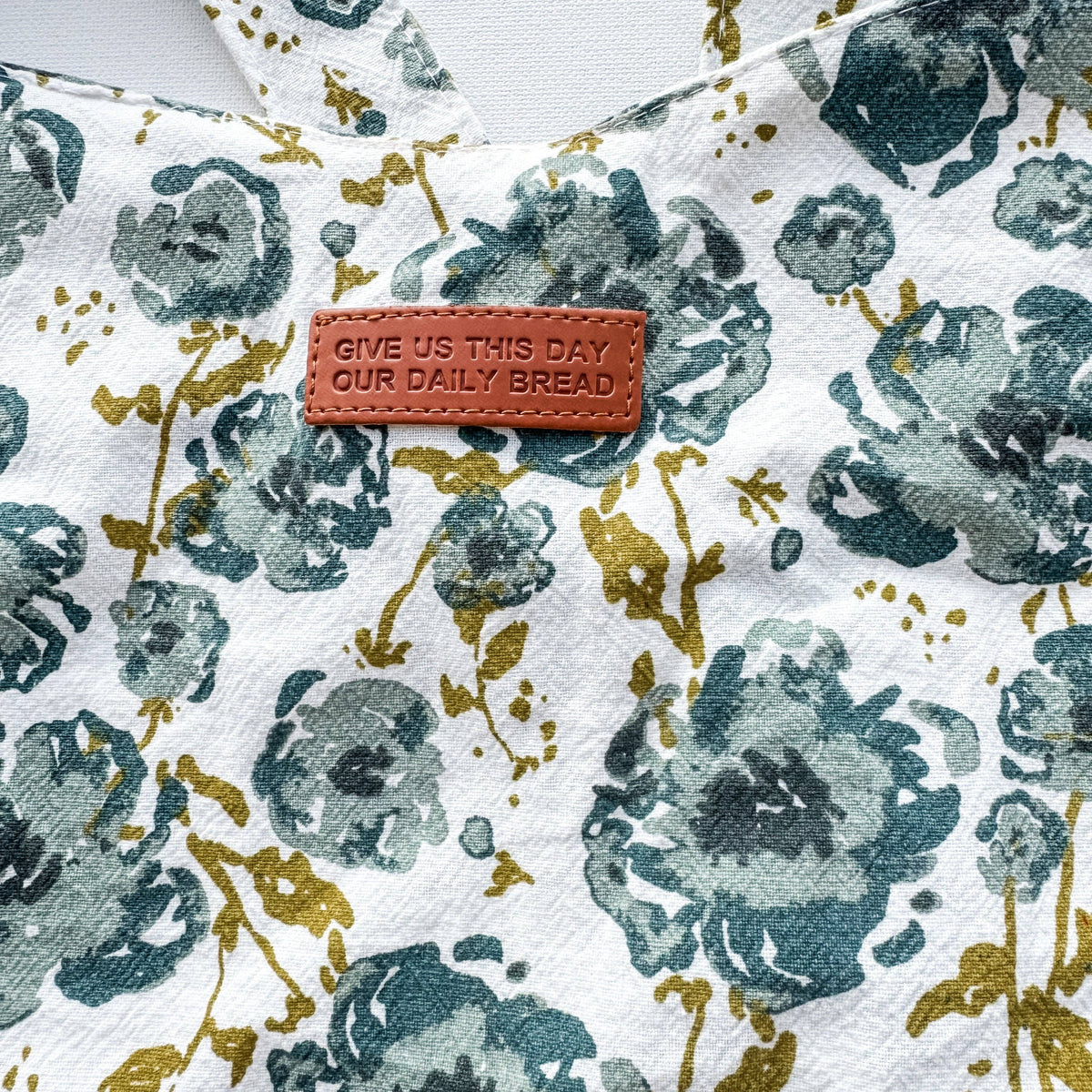 Blue Floral Apron