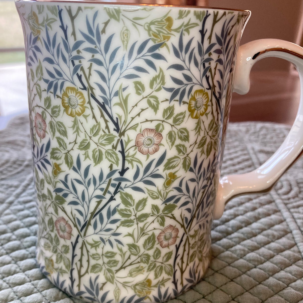 botanical farmhouse coffee mug
