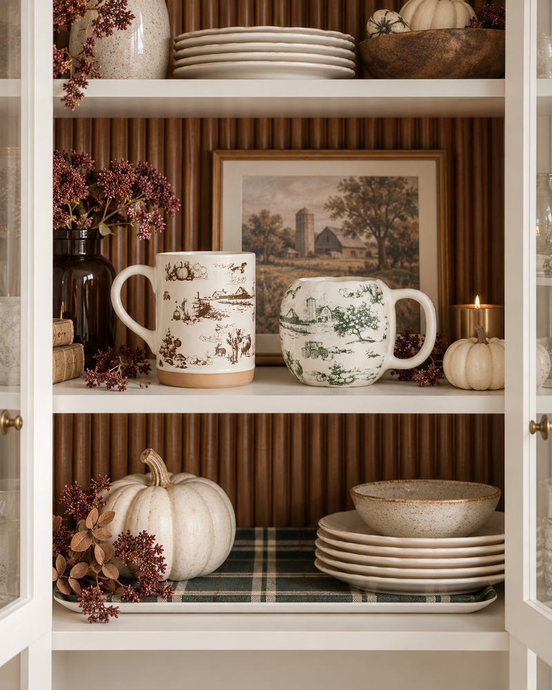 Farmhouse Heritage Pumpkin Mug